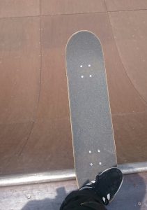 スケートパーク川西のランプ