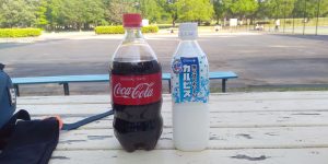 コーラ＆カルピス凍結ボトル